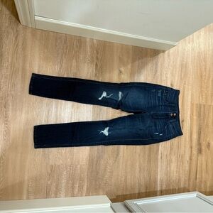 KanCan Midnight Blue Distressed Skinny Jeans